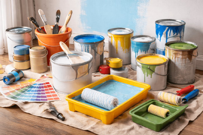 電視牆不只貼板材！藝術漆、特殊漆優缺點與質感設計一次看